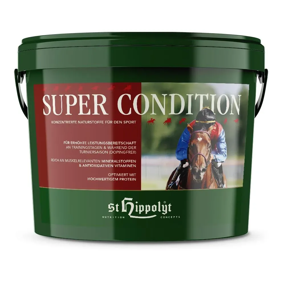St. Hippolyt Super Condition - Braun/Grün -  Inhalt: 10 kg