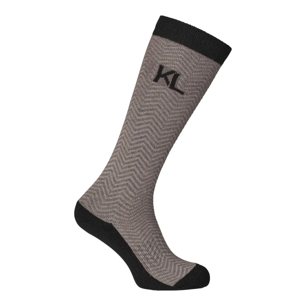Kingsland KLAudrey Kniestrümpfe aus Wollmischung Brown Iron