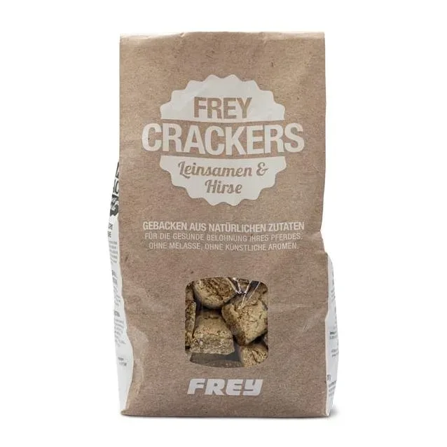 Frey Belohnungswürfel Crackers Hirse Leinsamen - Braun -  Grösseneinheiten : 800 g