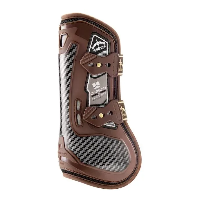 Veredus Gamaschen Carbon Gel Absolute Front - braun Farbe: Braun, Grösse Beinschutz: L