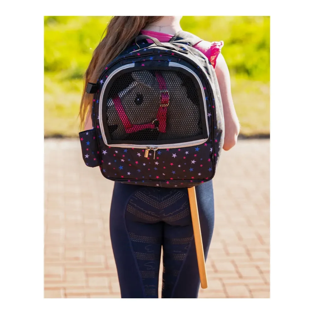 QHP Hobby Horse Rucksack Isalyn Star