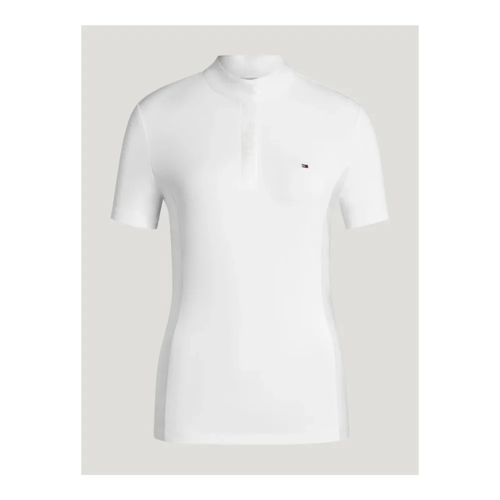 Tommy Hilfiger Equestrian Turniershirt Selma Damen - Optic White -  Farbe: Optic White, Grösse: S