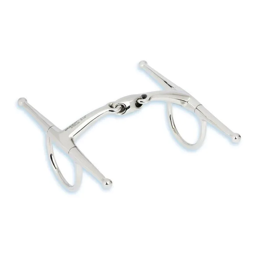 Stübben Schenkeltrense Easy Control doppelt gebrochen - Silber -  Gebisslängegrösse: 14.5 cm