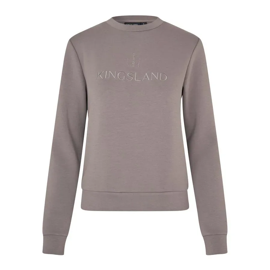 Kingsland Sweatshirt KLLola Damen - Brown Iron -  Grösse: XS