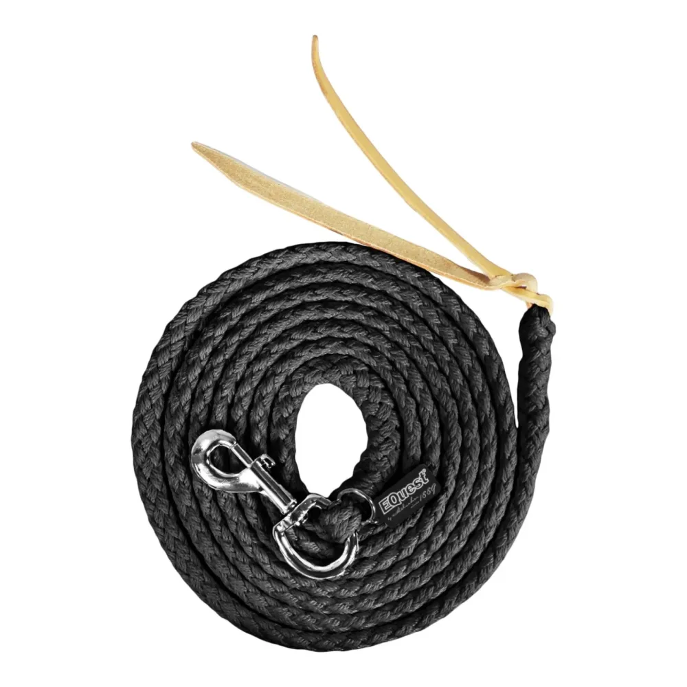 EQuest Bodenarbeitsseil Ultimo - Schwarz -