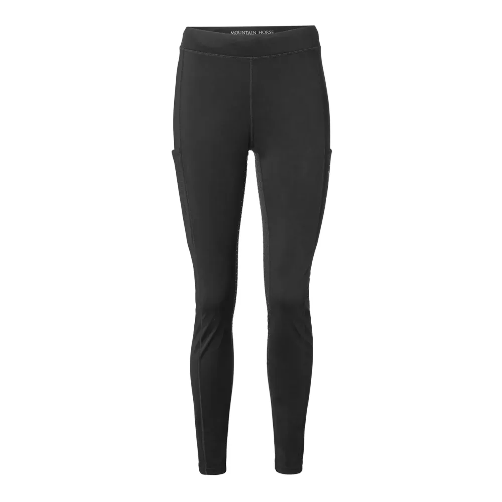 Mountain Horse Reitleggings Bianca wasserdicht Damen FW26 Black