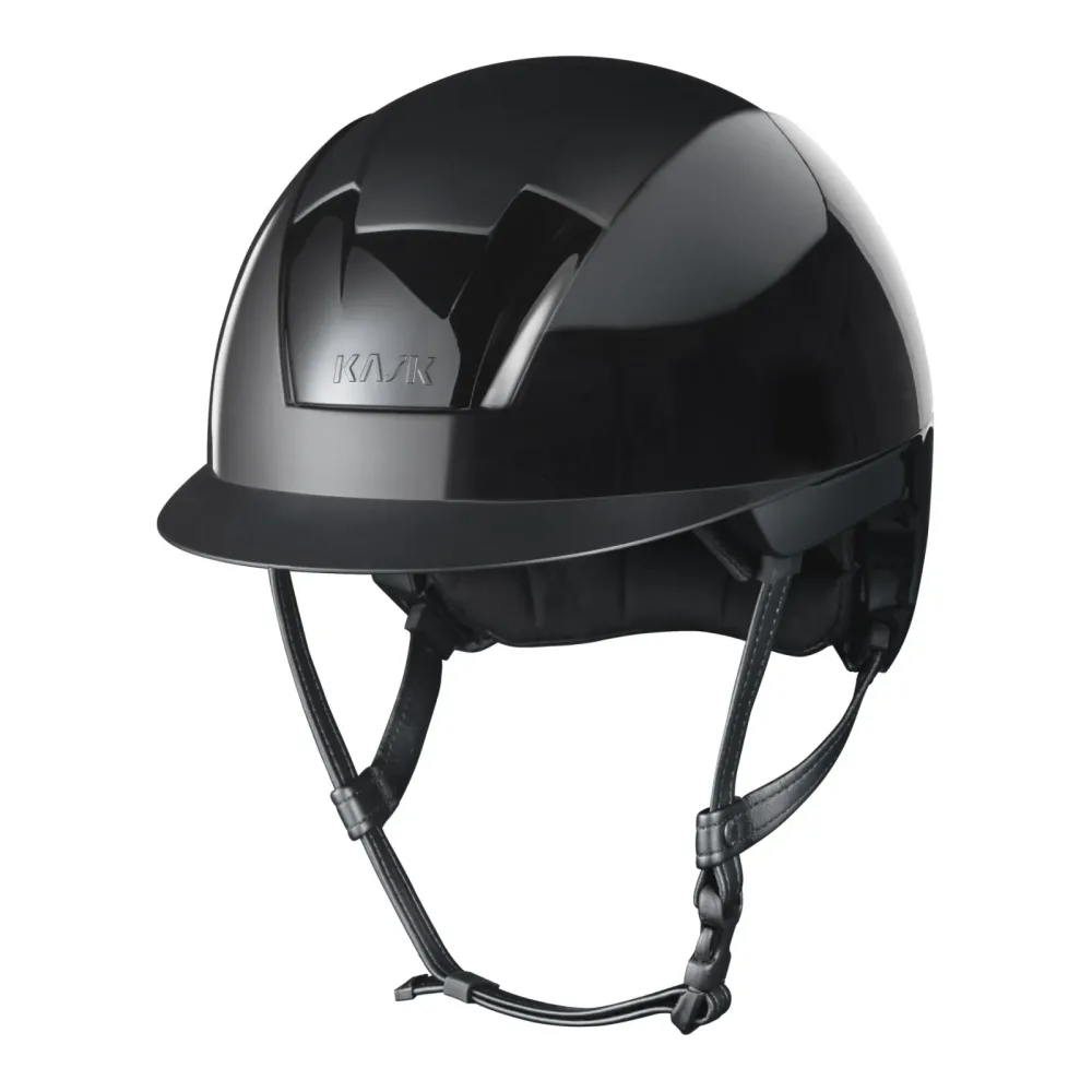 KASK Reithelm Kooki - Black Shine -  Grösse Reithelm: 63, Farbe: Black Shine