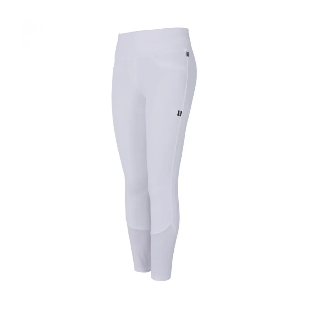 Kingsland Reitleggings KLKatja Classic Vollgrip Damen - weiss Farbe: Weiss, Grösse Bekleidung Damen: 32