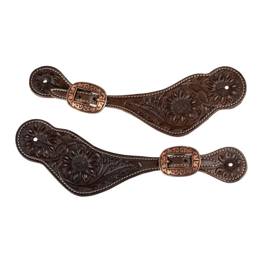 Pool's Sporenriemen geprägt - Brown -  Farbe: Brown, Grösse: One Size