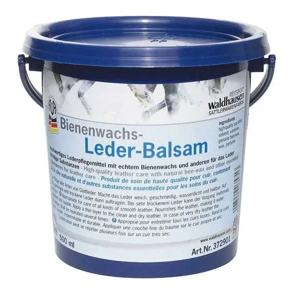 Waldhausen Lederbalsam mit Bienenwachs - Blue -  Inhalt: 500 ml