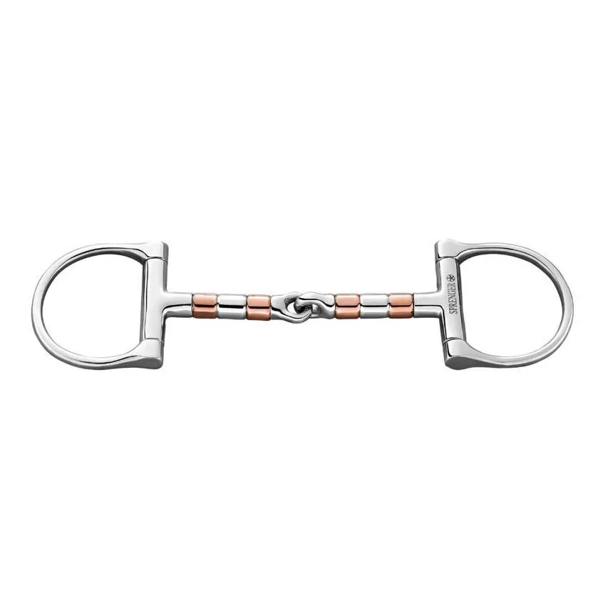 Sprenger Kupfer-Rollengebiss D-Ring - 13mm Gebisslängegrösse: 13.5 cm