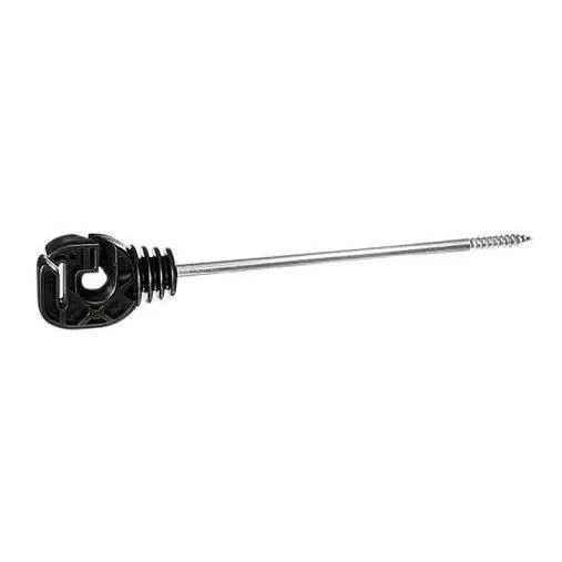 Lister Langstiel-Seil/Bandisolator WI 94/180 - Schwarz -