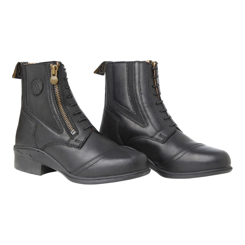 Mountain Horse Valkyria Side Zip Paddock - Black -  Grösse: 40