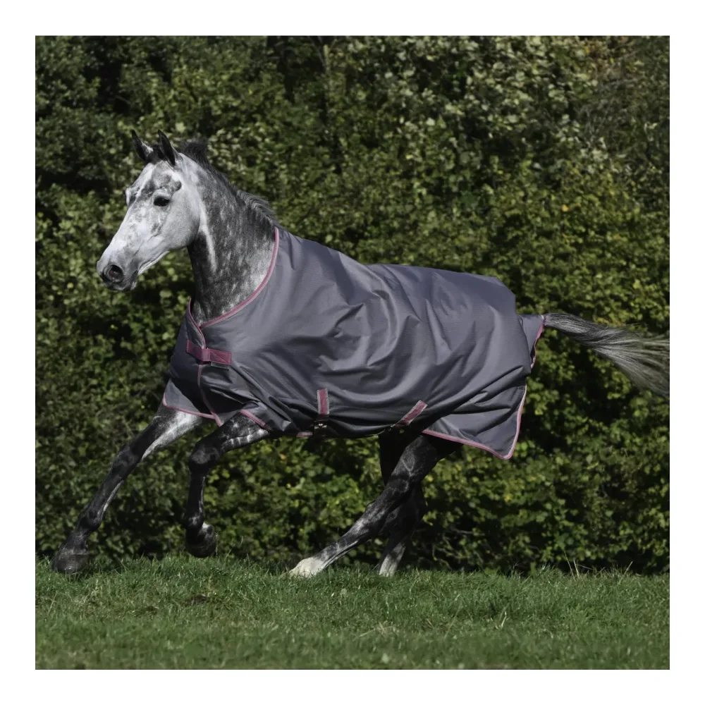 Bucas Weidedecke Freedom Turnout 150g - Smoke Grey -  Farbe: Smoke Grey, Grösse Pferdedecke: 125 cm