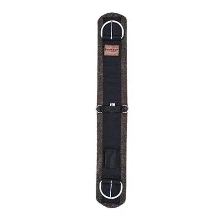 Western Imports Filzgurt aus Wollfilz - Schwarz -  Länge: 28''