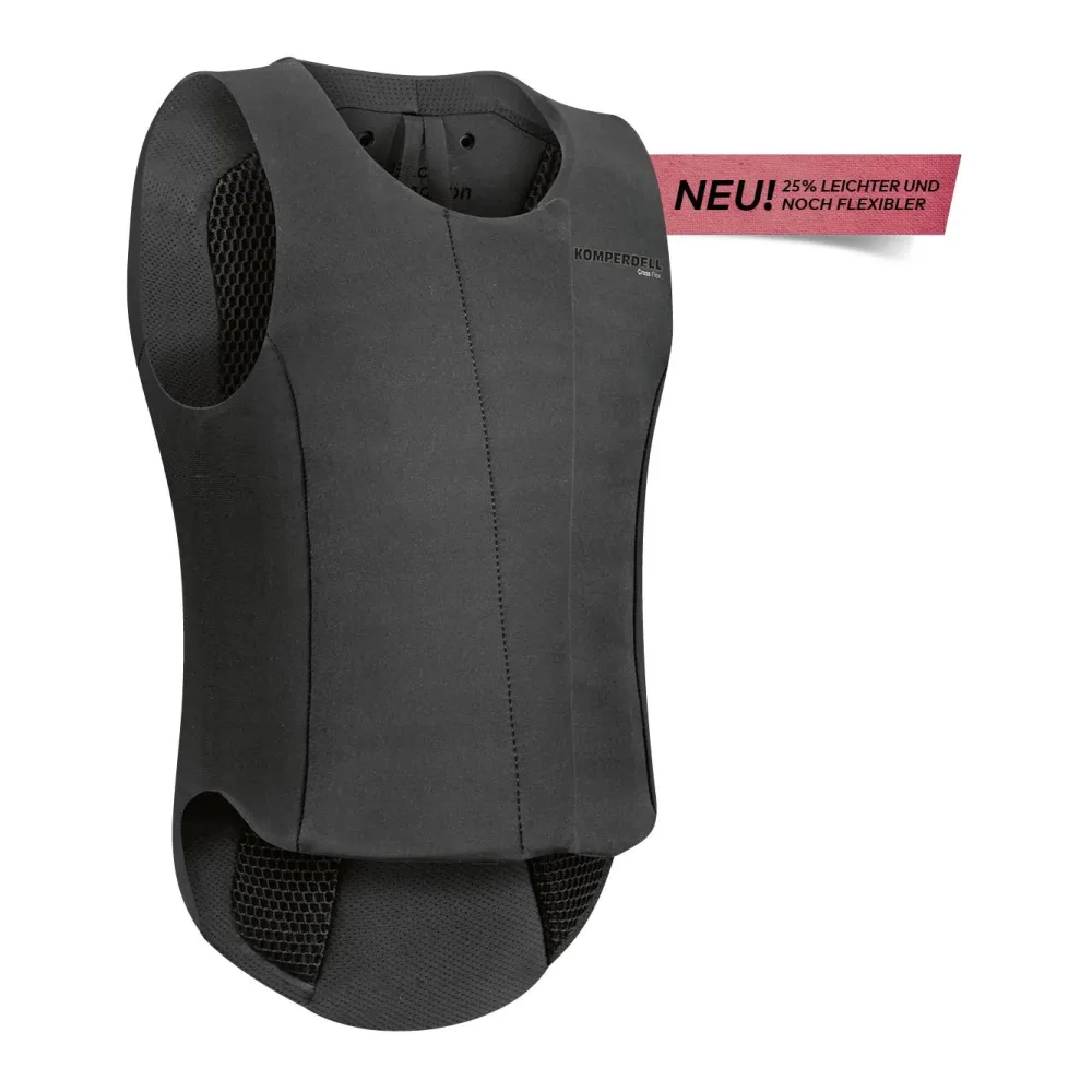 Komperdell Rückenprotektor Ballistic Vest Champion Junior - silver - Black/Silver -  Grösse Kinder: 116
