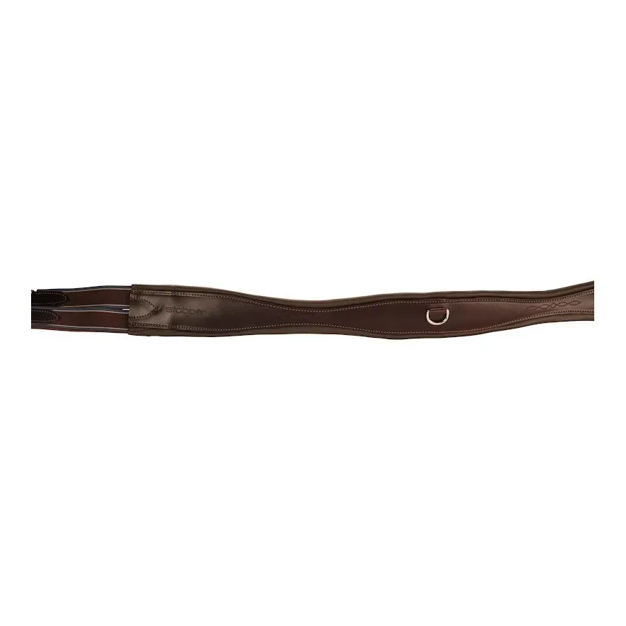 Stübben Sattelgurt mit beidseitigem Elastikzug - ebony Farbe: Ebony, Sattelgurtlänge: 135 cm