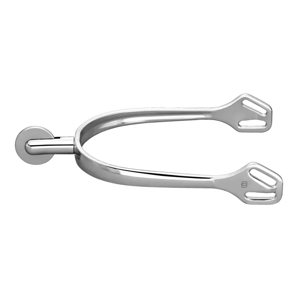 Sprenger Sporen ULTRA fit - Edelstahl rostfrei, 30 mm abgerundet, mit grossem Rad
