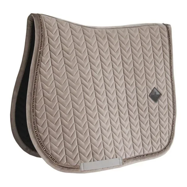 Kentucky Schabracke Samt Pearls - beige Grösse Schabracken: DR, Farbe: Beige