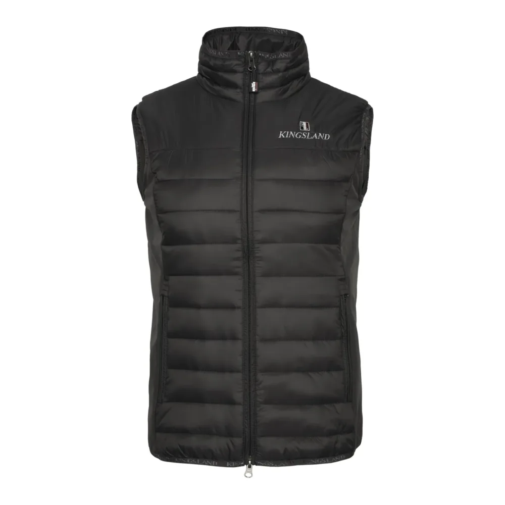 Kingsland Steppweste Classic Unisex - black - Grey Forged Iron -  Grösse Bekleidung Unisex: M, Farbe: Grey Forged Iron