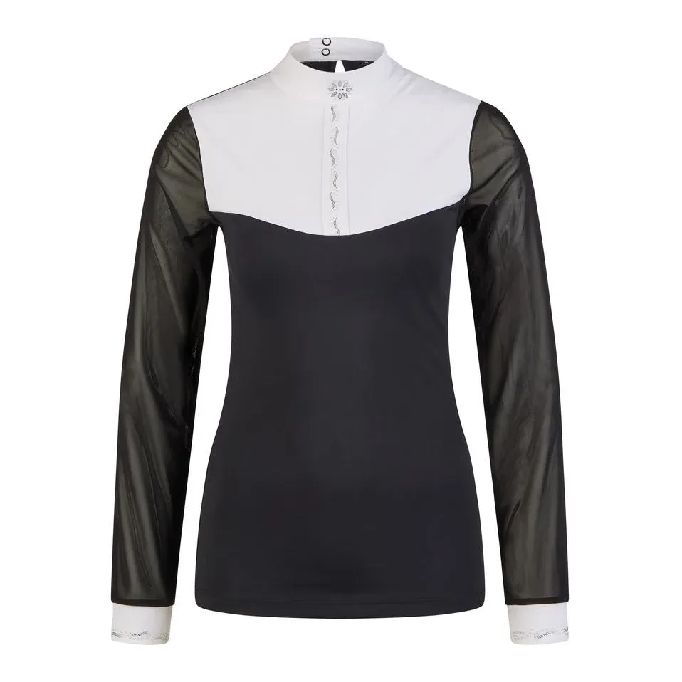Pikeur Turnierbluse Selection Damen - Black -  Grösse Bekleidung Damen: 36
