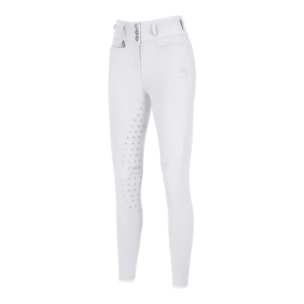 Pikeur Reithose Linn Highwaist SD Vollgrip Damen - White -  Farbe: White, Grösse Bekleidung Damen: 44