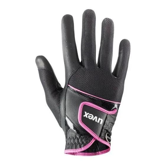 Uvex Reithandschuh Sumair - black-pink Grösse Handschuhe: 7