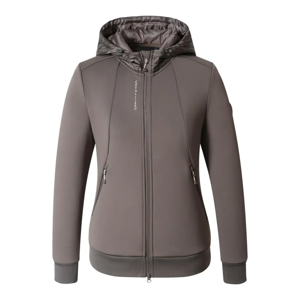 Covalliero Hoody Jacke H/W 2026 Milky Chocolate
