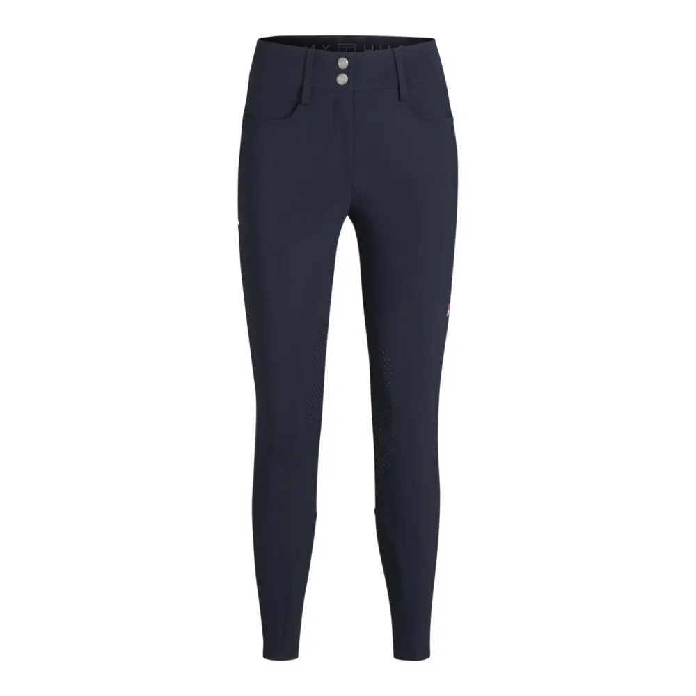 Tommy Hilfiger Equestrian Reithose Victoria Kniebesatz Damen - Desert Sky -  Grösse: L