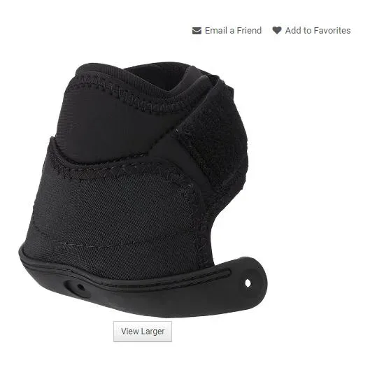 Gaiter für Easyboot Glove Soft - Schwarz -  Grösse Easyboots: 0.5 - B:108-111 mm L:118-121 mm