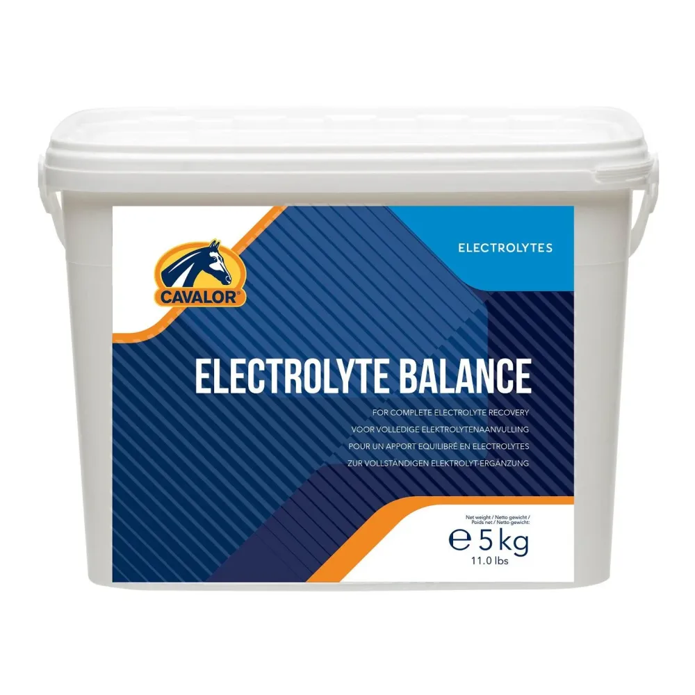 Cavalor Electrolyte Balance - zur Erhöhung der Erholungsfähigkeit Grösseneinheiten : 5 kg