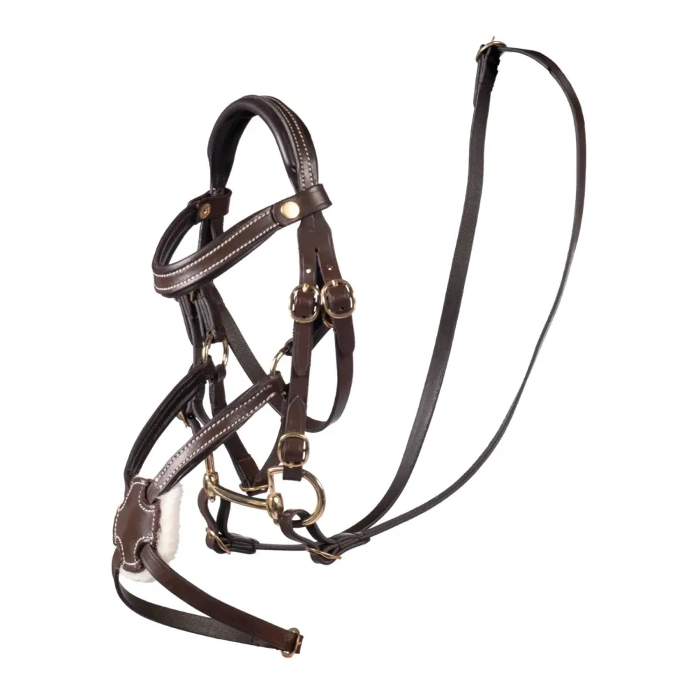 HKM Zaum mexikanisch Hobby-Horsing - Braun -