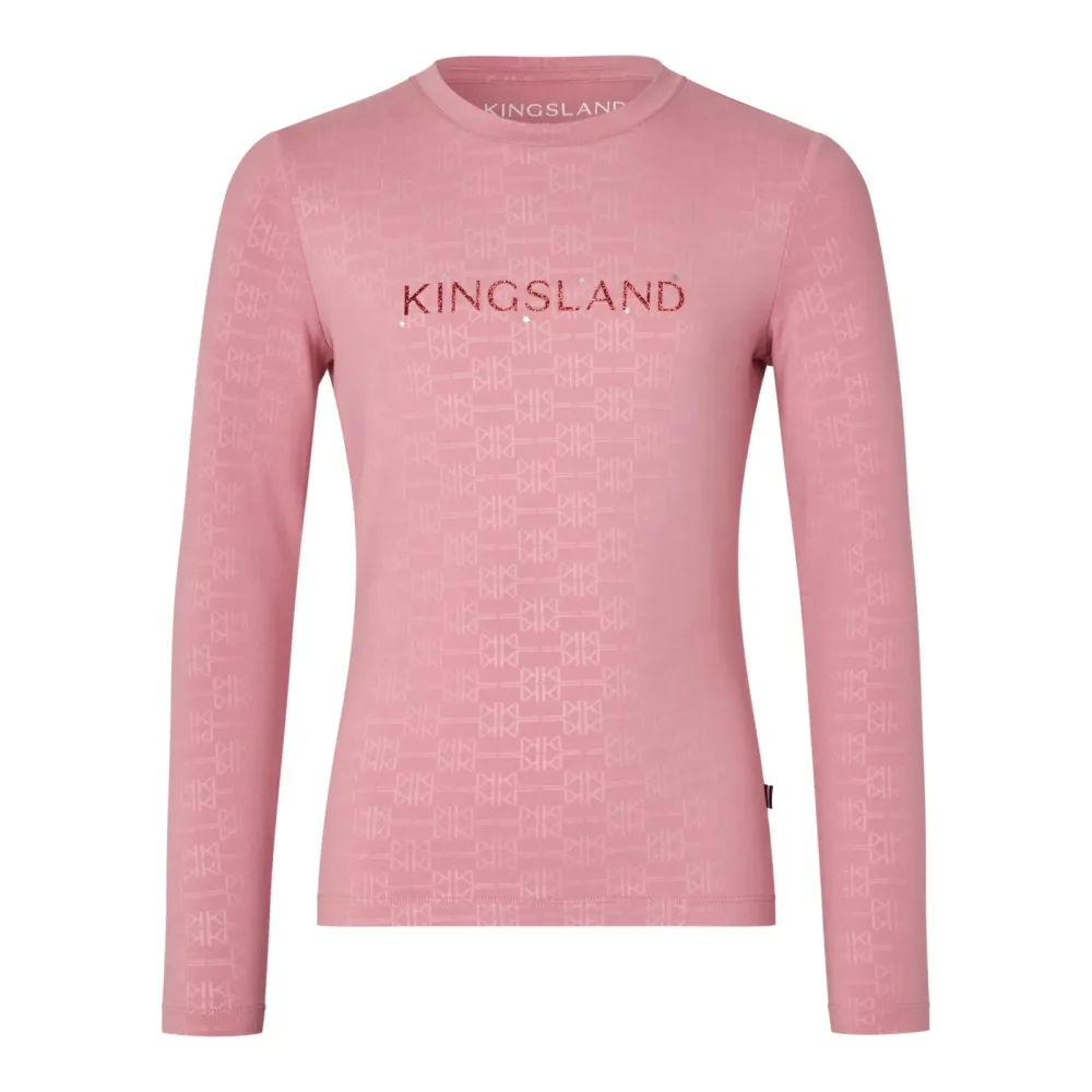 Kingsland KLAlma Trainingsshirt mit Rundhalsausschnitt für Junioren Lilas
