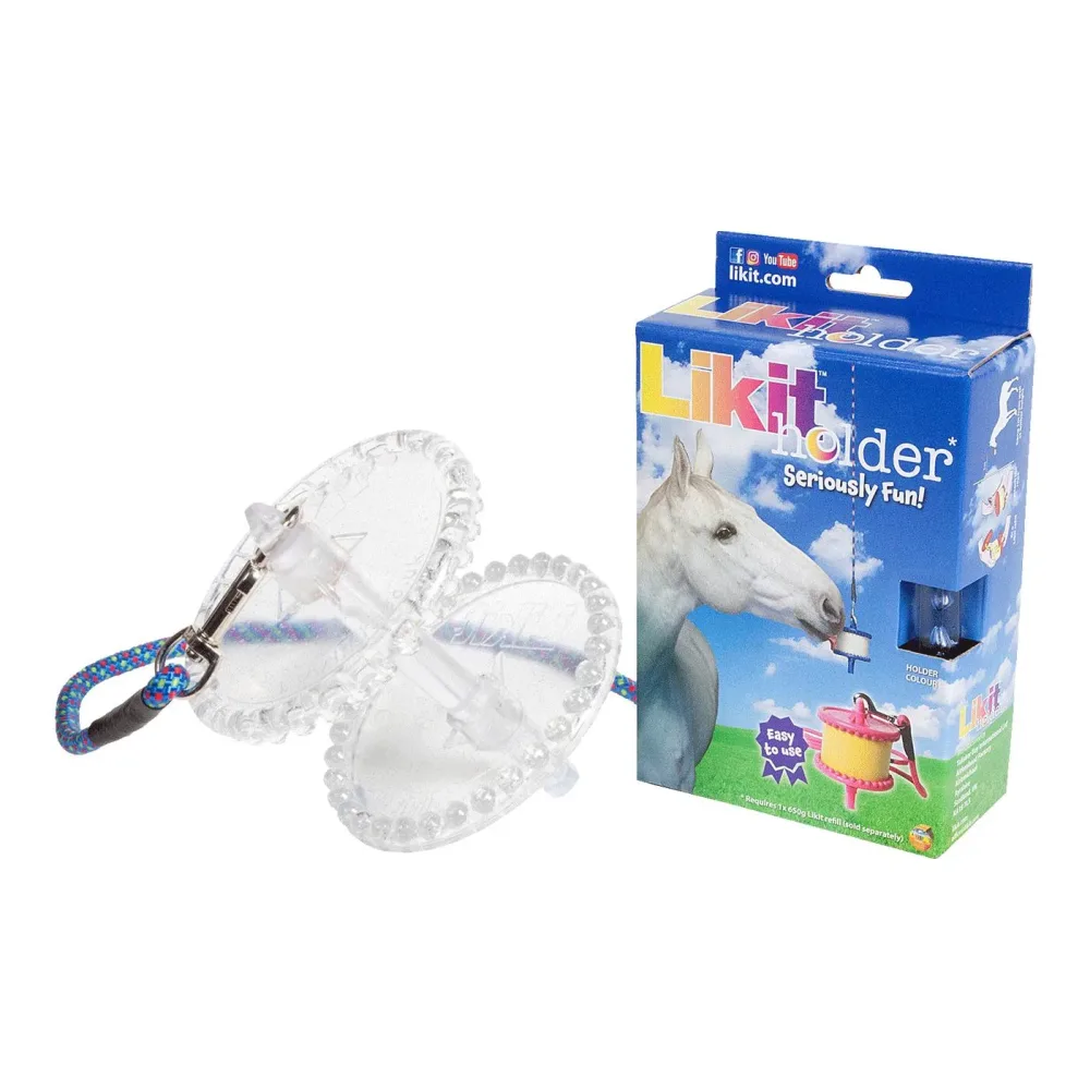 Likit Halterung - Klar Glitzer -  Farbe: Klar Glitzer, Grösse: One Size