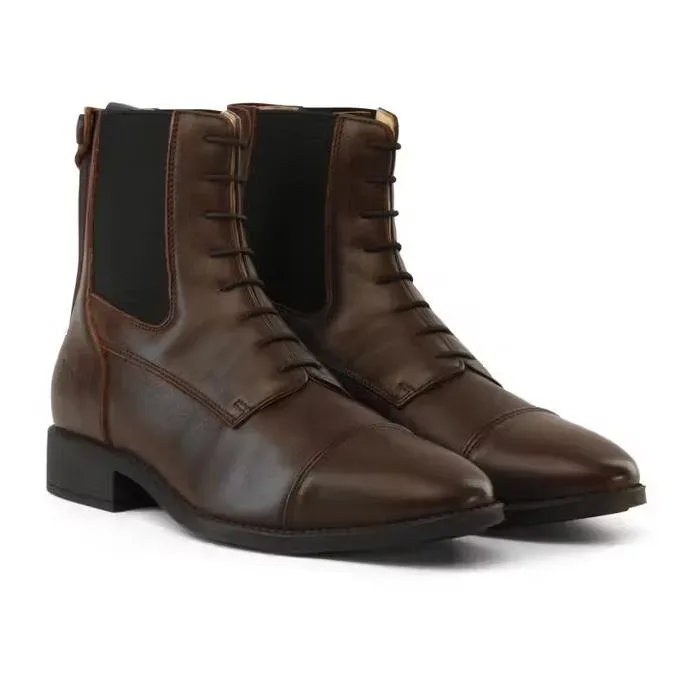 Dy'on Stiefeletten mit Schnürung vorne - Braun -  Farbe: Braun, Grösse: 38