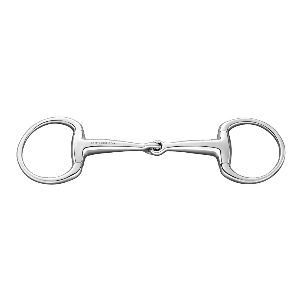 Sprenger Olivenkopf einfach gebrochen 16 mm - Edelstahl rostfrei Gebisslängegrösse: 13.5 cm