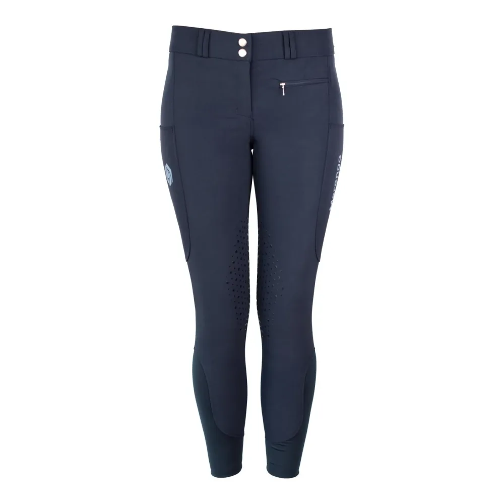 Marengo Reithose Motion Kniegrip Deep Sea Blue