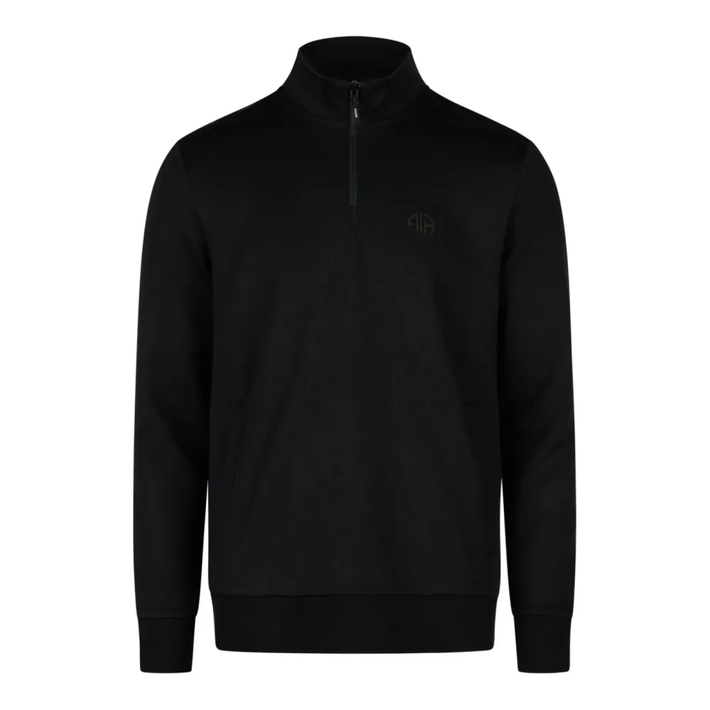 Pikeur Athleisure Sweatshirt Herren Schwarz