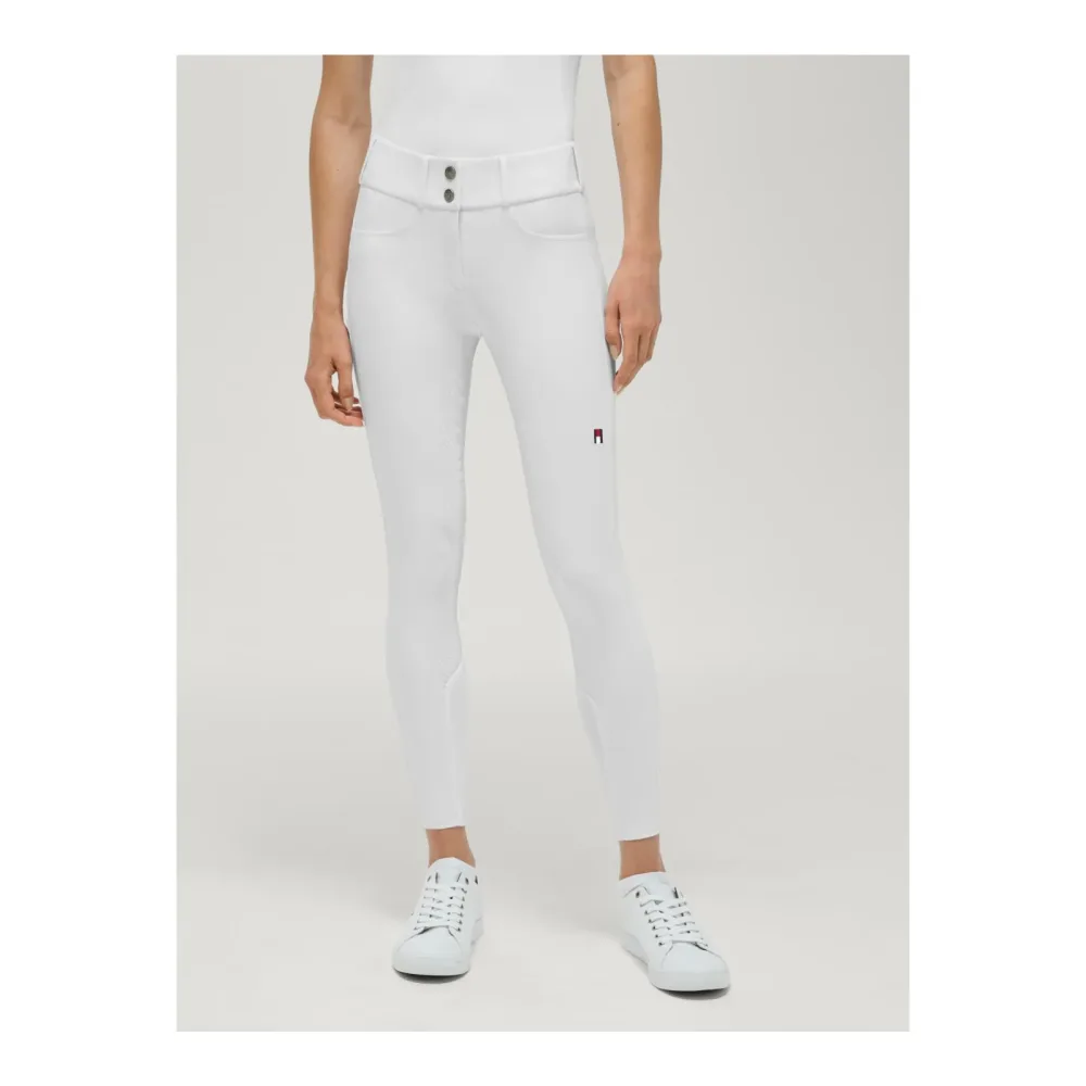 Tommy Hilfiger Equestrian Reithose Lea Vollgrip - Optic White -  Grösse: L, Farbe: Optic White