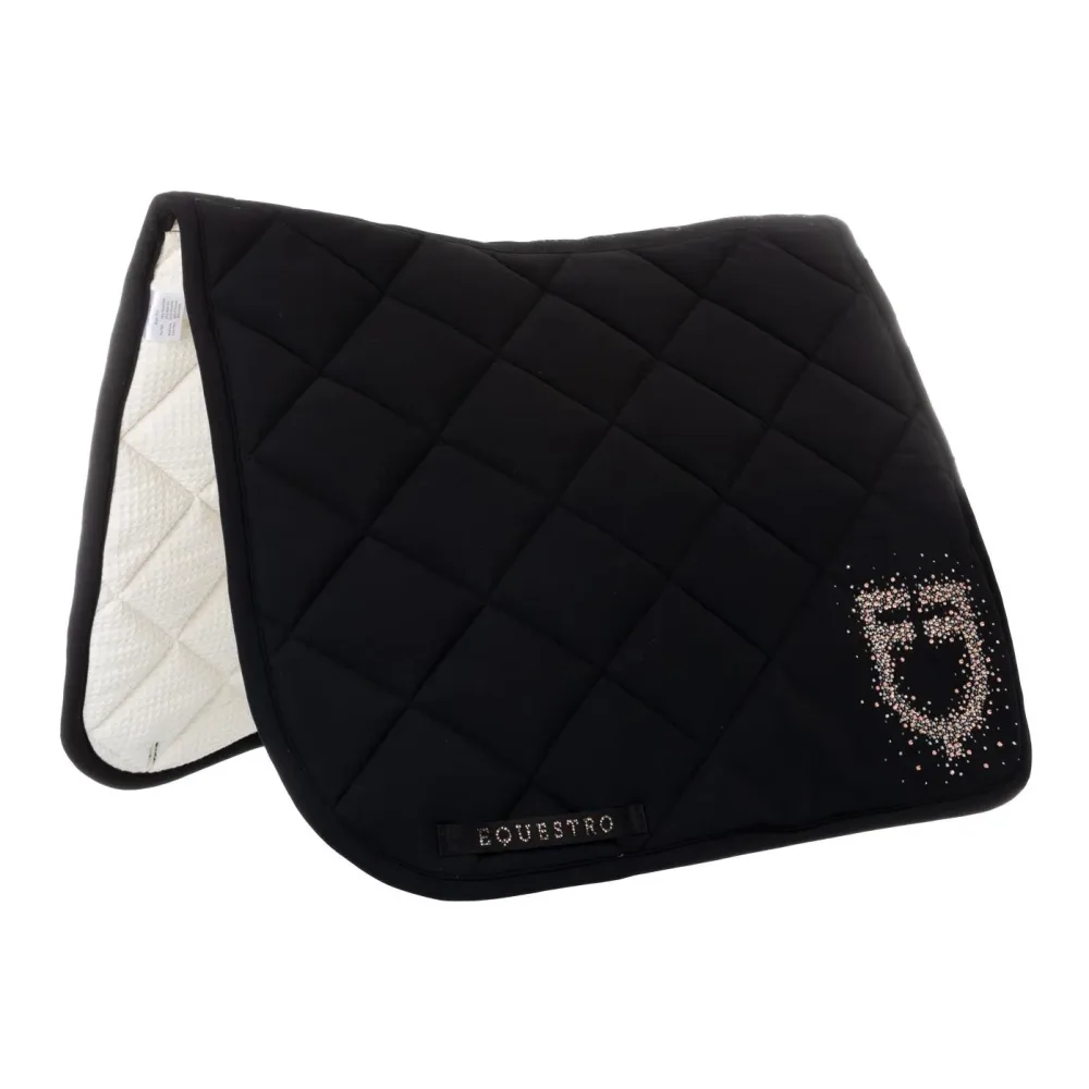 Equestro Schabracke Crystal - Schwarz -  Farbe: Schwarz, Grösse: DR