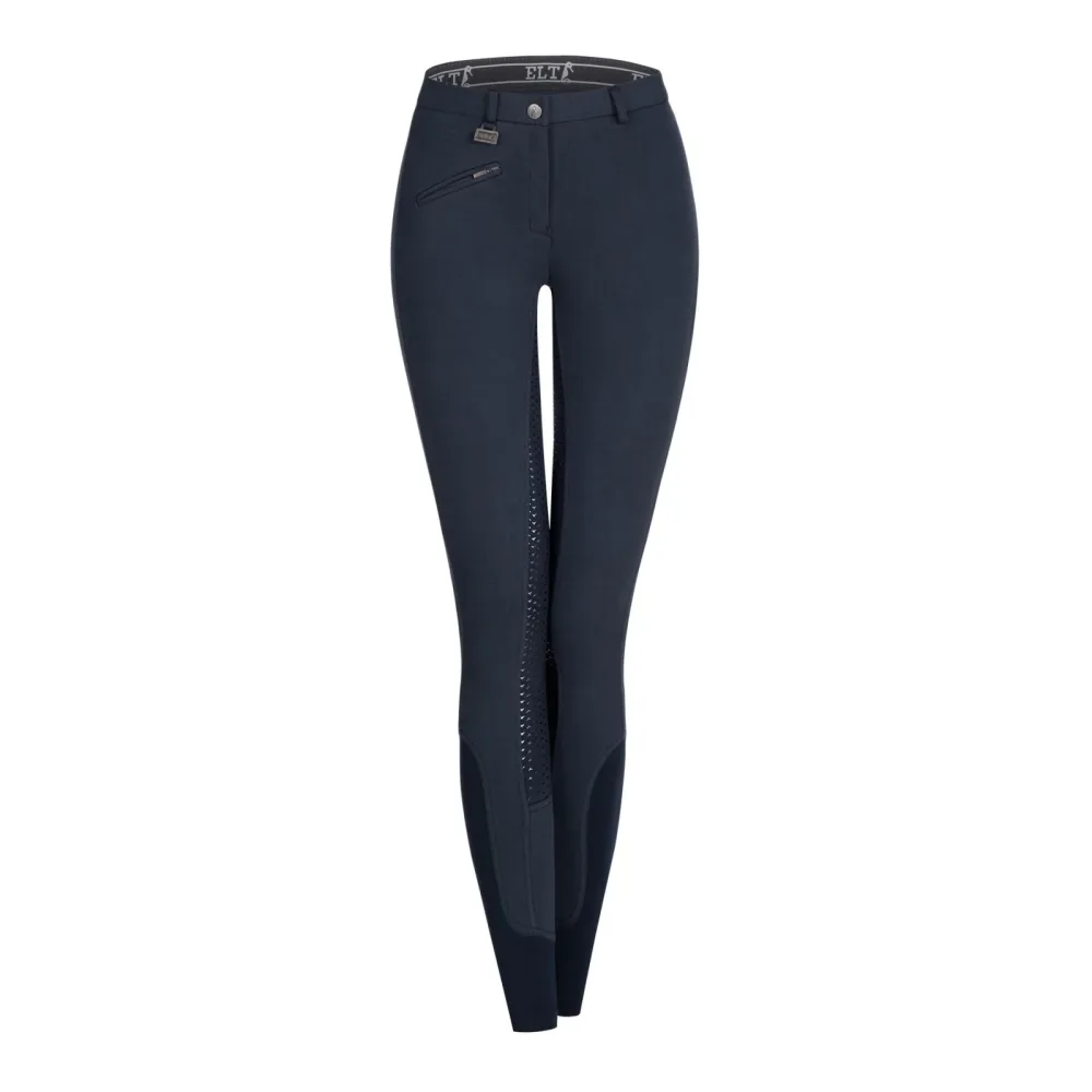 Elt Reithose Fun Sport Vollgrip Damen - Nachtblau -  Grösse Bekleidung Damen: 46