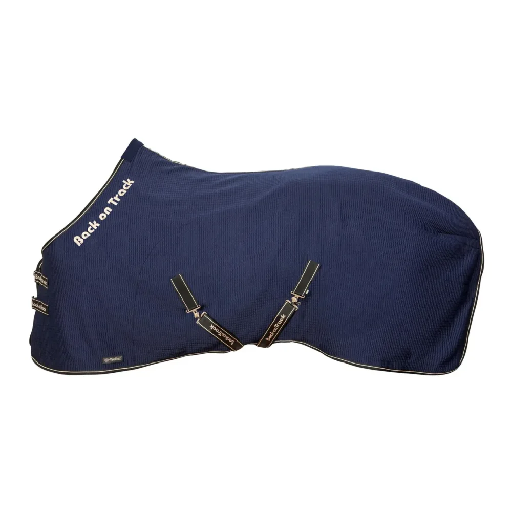 Back on Track Abschwitzdecke Quick Cooler - Blau -  Grösse: 125 cm