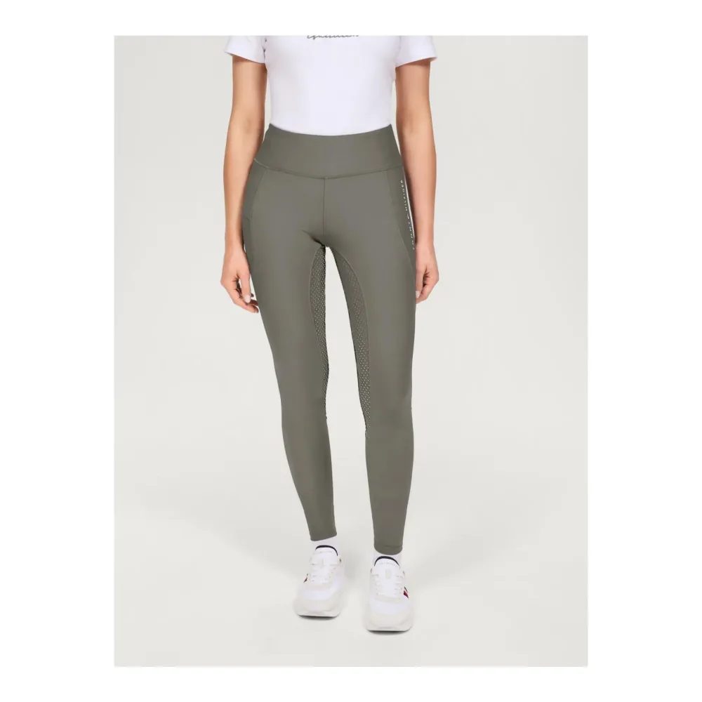 Tommy Hilfiger Equestrian Reitleggins Devon Vollbesatz - Ash -  Grösse: XS