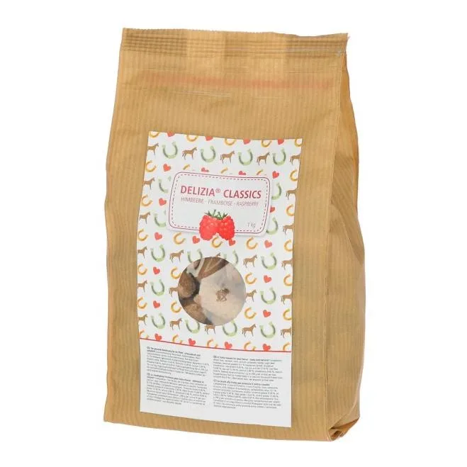 Kerbl Delizia Belohnungswürfel - Himbeere - Natur -  Inhalt: 1 kg