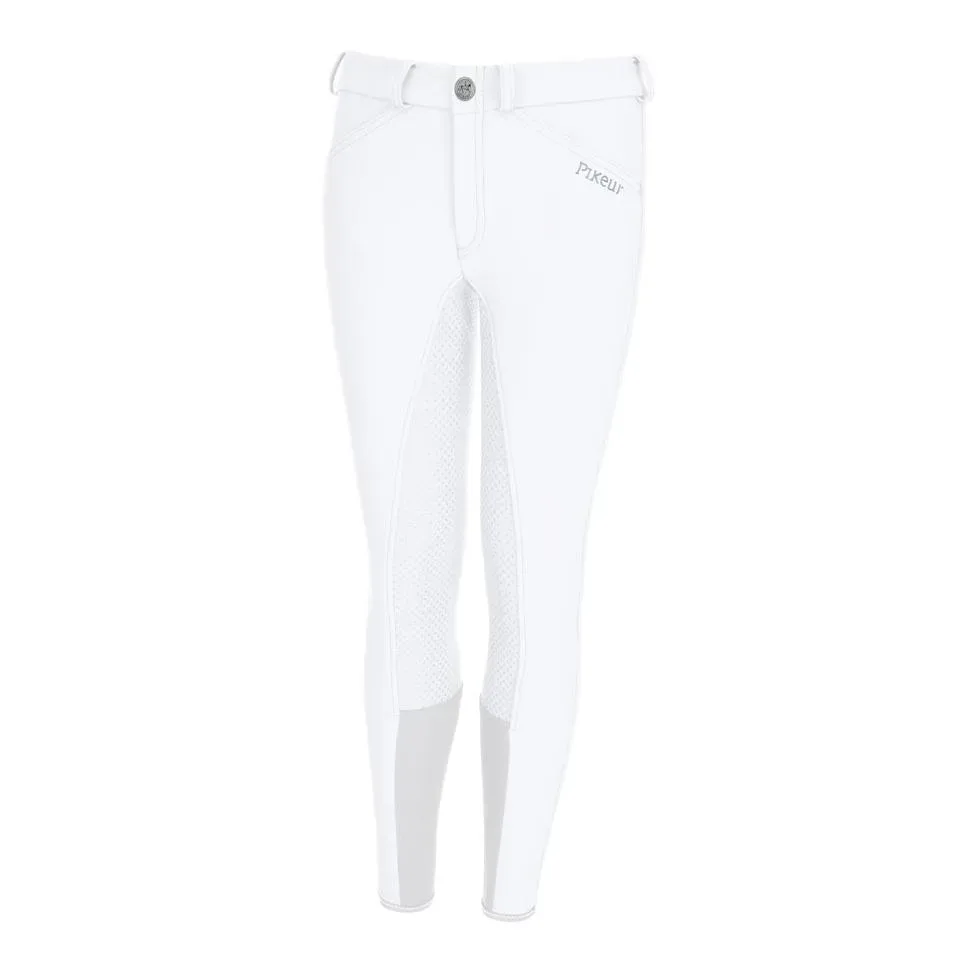 Pikeur Reithose Braddy Vollgrip Kinder - weiss Farbe: Weiss, Grösse Kinder: 152