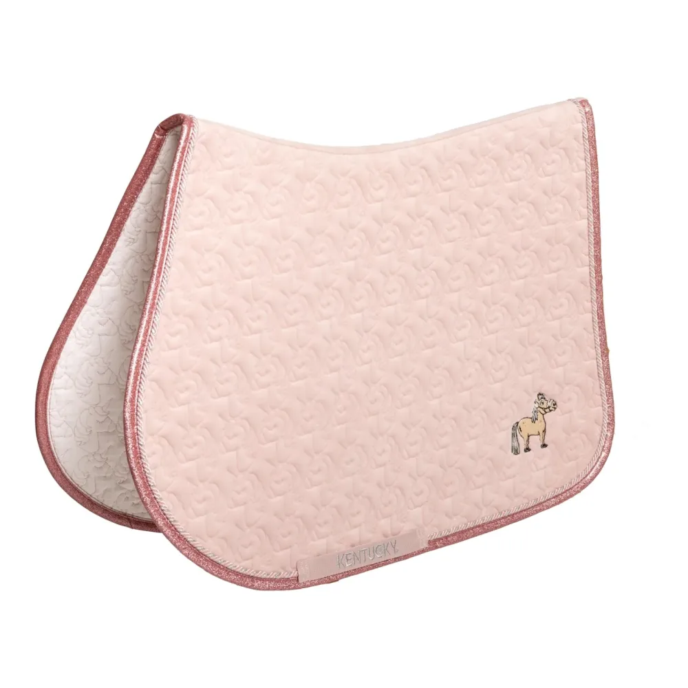 Kentucky Schabracke Unicorn Head Glitter - Rosa -  Grösse: VS