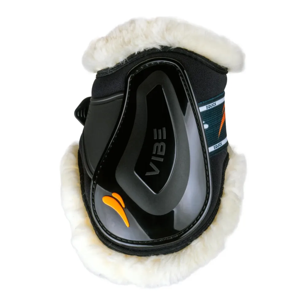 eQuick Streichkappen VIBE FLUFFY - Schwarz -  Farbe: Schwarz, Grösse: M