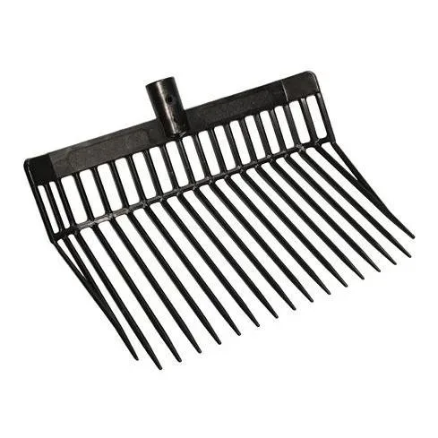 Kerbl Mistgabel Premium ohne Stiel - schwarz