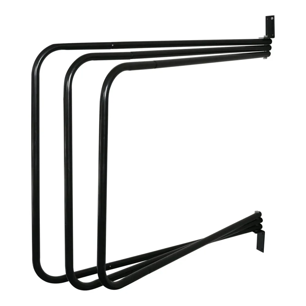 Waldhausen Deckenhalter-3-Schwenkarme - Schwarz -