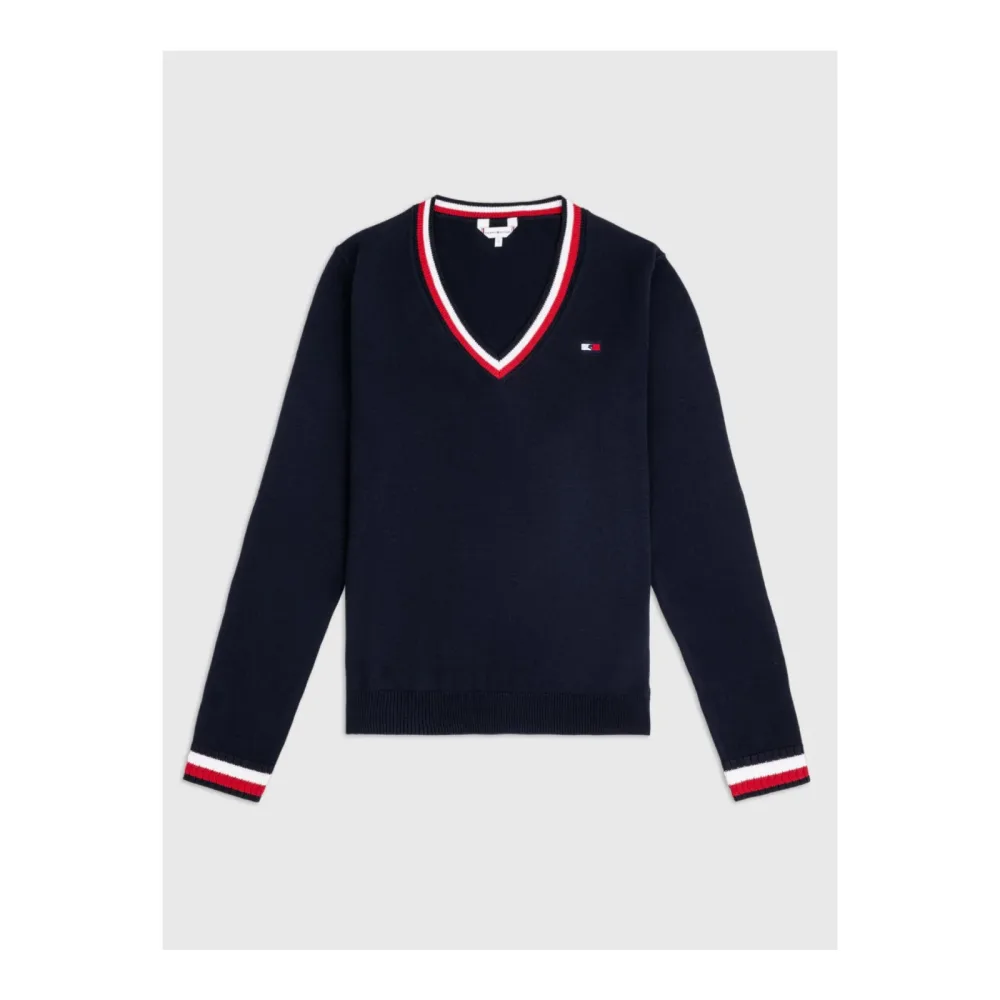 Tommy Hilfiger Equestrian Pullover Indiana Damen Desert Sky